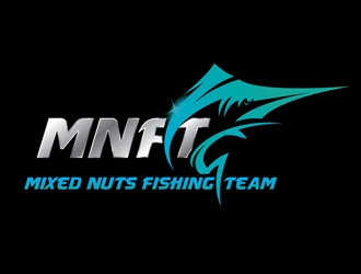Mixed Nuts Fishing Team logo design by gogo