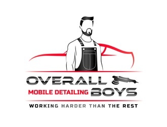 Overall Boys logo design by ksantirg