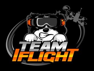 Team IFLIGHT logo design by veron