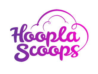 Hoopla Scoops logo design by Coolwanz
