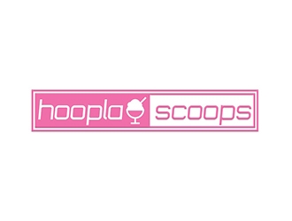 Hoopla Scoops logo design by Compac