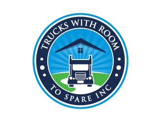 Trucks With Room to Spare Inc logo design by pencilhand