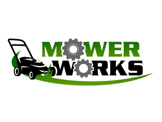 MowerWorks logo design by jaize