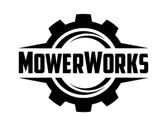 MowerWorks logo design by akilis13