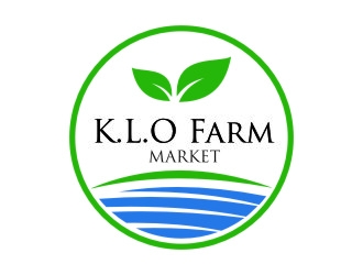 K.L.O Farm Market logo design by jetzu