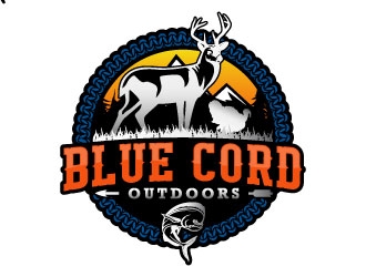 Blue Cord Outdoors logo design by daywalker