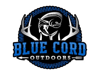 Blue Cord Outdoors logo design by daywalker