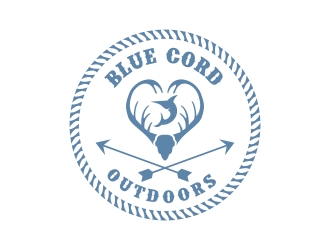 Blue Cord Outdoors logo design by cikiyunn
