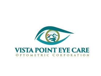 Vista Point Eye Care, Optometric Corporation logo design by art-design