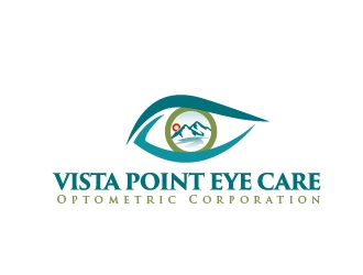 Vista Point Eye Care, Optometric Corporation logo design by art-design