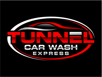 Tunnel Car Wash Express logo design by cintoko