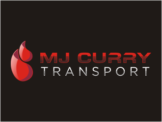 MJ Curry Transport logo design by bunda_shaquilla