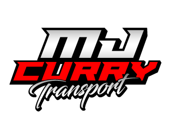 MJ Curry Transport logo design by THOR_