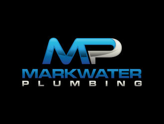 Markwater Plumbing  logo design by RIANW
