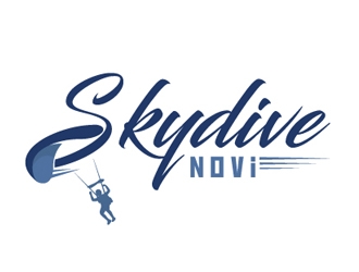 SKYDIVE NOVI logo design by gogo