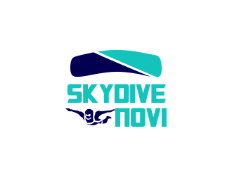 SKYDIVE NOVI logo design by JessicaLopes