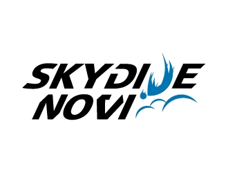 SKYDIVE NOVI logo design by fritsB