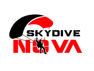 SKYDIVE NOVI logo design by ogolwen