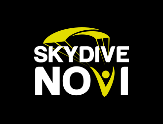 SKYDIVE NOVI logo design by keylogo