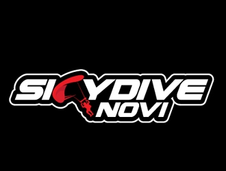 SKYDIVE NOVI logo design by gogo