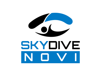 SKYDIVE NOVI logo design by graphicstar