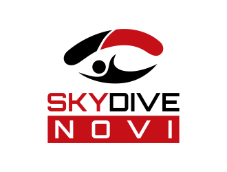 SKYDIVE NOVI logo design by graphicstar