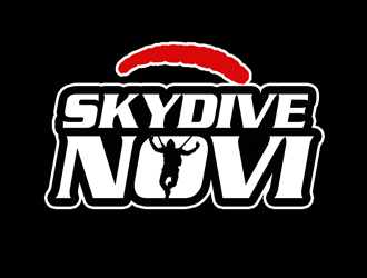 SKYDIVE NOVI logo design by kunejo