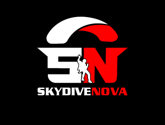 SKYDIVE NOVI logo design by ogolwen
