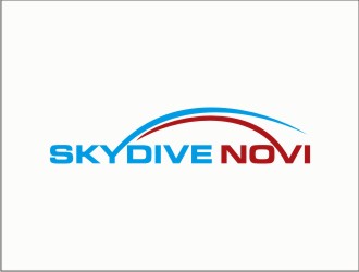 SKYDIVE NOVI logo design by ungu