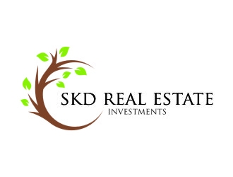 skd real estate investments logo design by jetzu