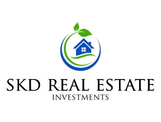 skd real estate investments logo design by jetzu