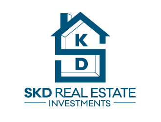 skd real estate investments logo design by Sibraj
