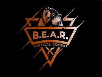B.E.A.R. TACTICAL COMBAT logo design by alfais