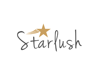 Starlush logo design by johana