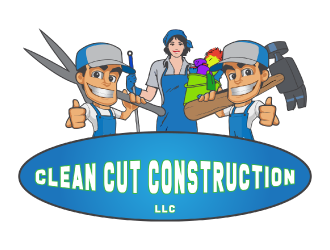 Clean Cut Construction LLC logo design by nona