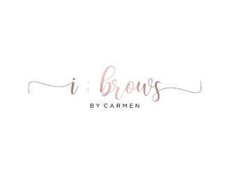 i : Brows by Carmen logo design by ndaru