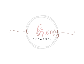 i : Brows by Carmen logo design by ndaru