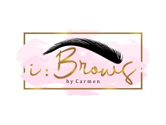 i : Brows by Carmen logo design by Cramel_g