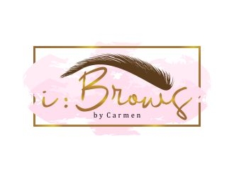 i : Brows by Carmen logo design by Cramel_g