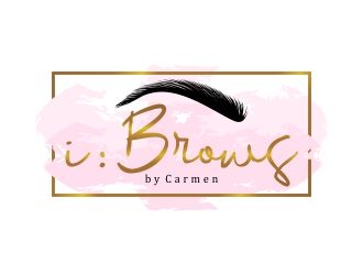 i : Brows by Carmen logo design by Cramel_g
