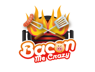 Bacon Me Crazy logo design by czars