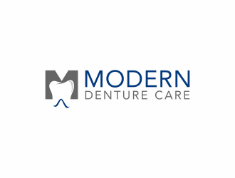 Modern Denture Care logo design by ingepro