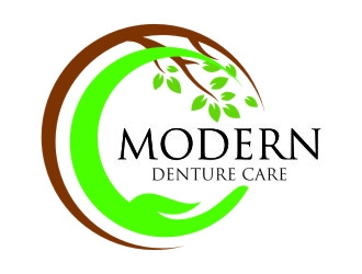 Modern Denture Care logo design by jetzu