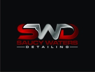 SAUCY WATERS DETAILING  logo design by agil