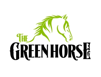 The Green Horse logo design by ElonStark