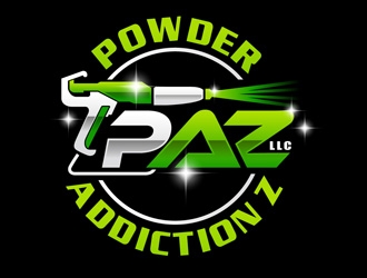 PowderAddictionZ, LLC logo design by DreamLogoDesign