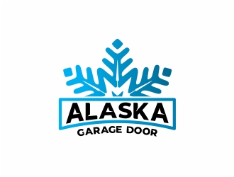 Alaska Garage Door logo design by alfais