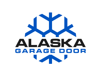 Alaska Garage Door logo design by lexipej