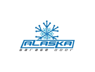 Alaska Garage Door logo design by adwebicon