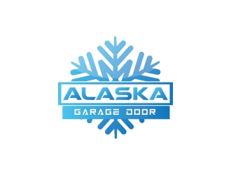 Alaska Garage Door logo design by emberdezign